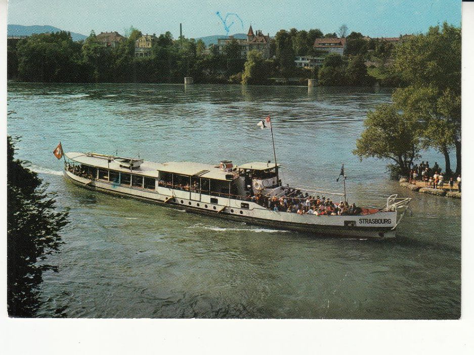 Cartoline postali: MS Strasbourg 1983 – Usato da Bürglen TG venduto da StampGraf