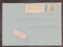 CL25 Enveloppe + Timbre Yugoslavia 1976