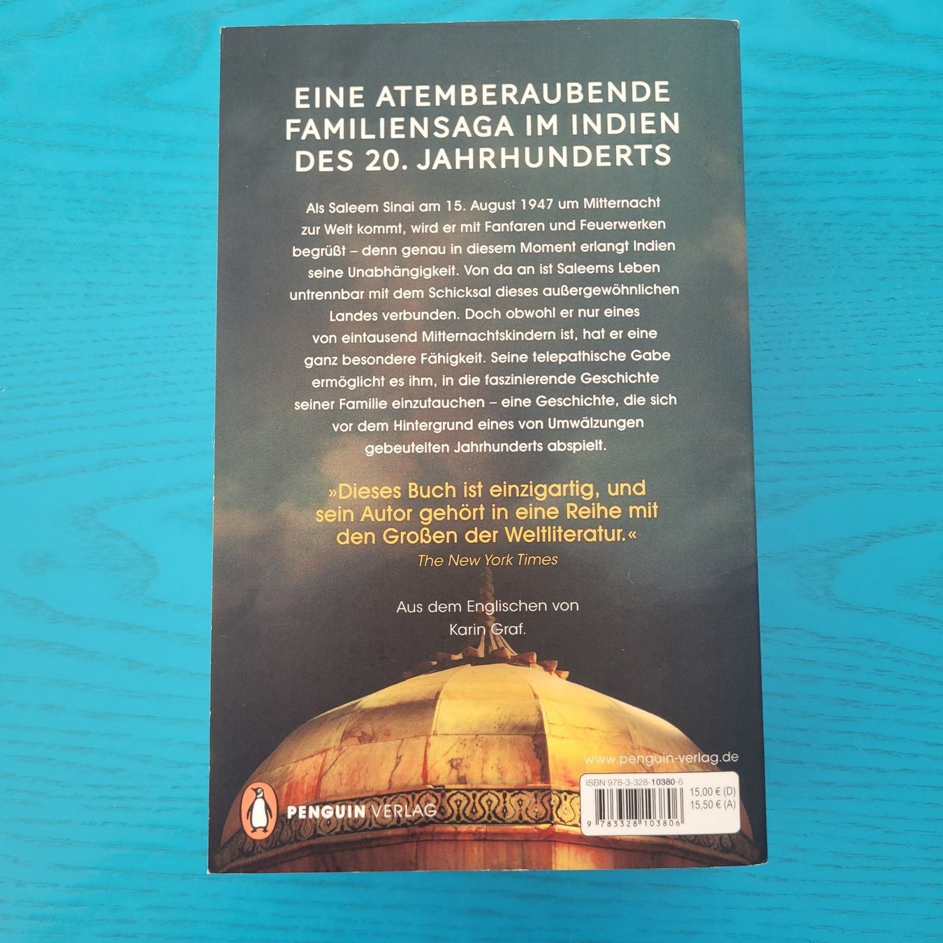 Libri: Salman Rushdie- Mitternachtskinder – Nuovo (secondo la descrizione) da SCHÜBELBACH venduto da CoKaHa 1