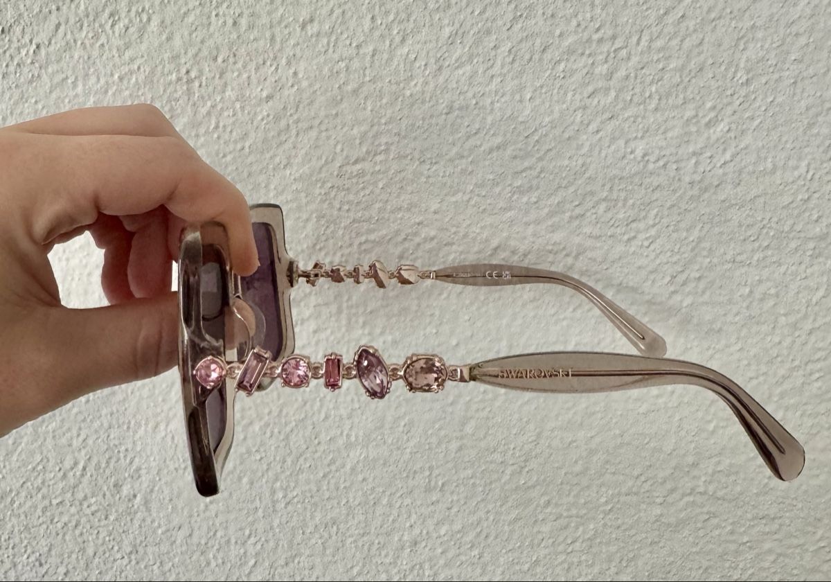Swarovski Occhiali & Lenti: Swarovski sunglasses Gema Pink crystals – Usato da Thalwil venduto da amy_pjw