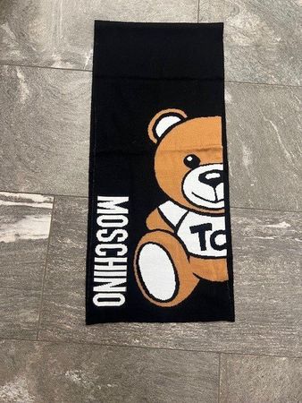 Moschino Teddyschal - schwarz - neu