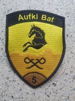 Badge Aufkl Bat 5 Gold ohne klett