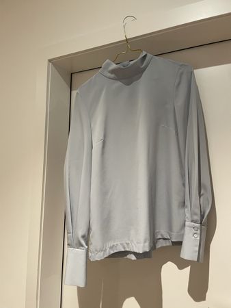 Elegante Bluse hellblau