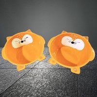 🦊Niedliches Fuchs Frühstücksschalen Set, 2 Stück! 🥣💫