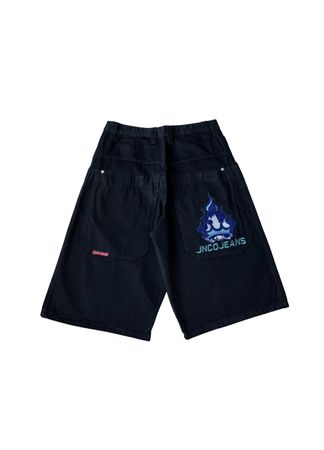 JNCO Blue Flame Jorts (32US)