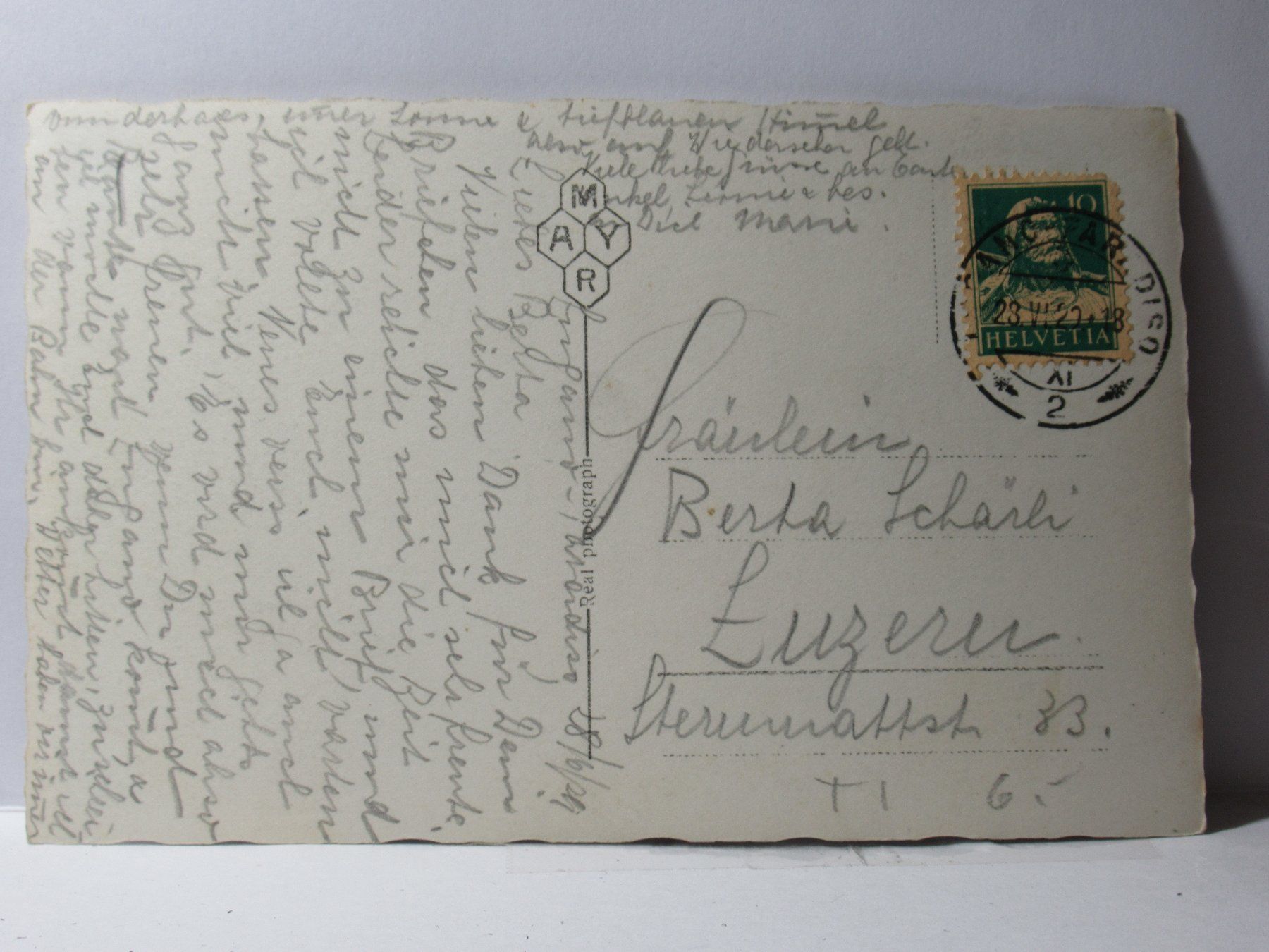 Cartoline postali: Lugano - La Cattedrale – Usato da Grenchen venduto da Bluemchen1900 1