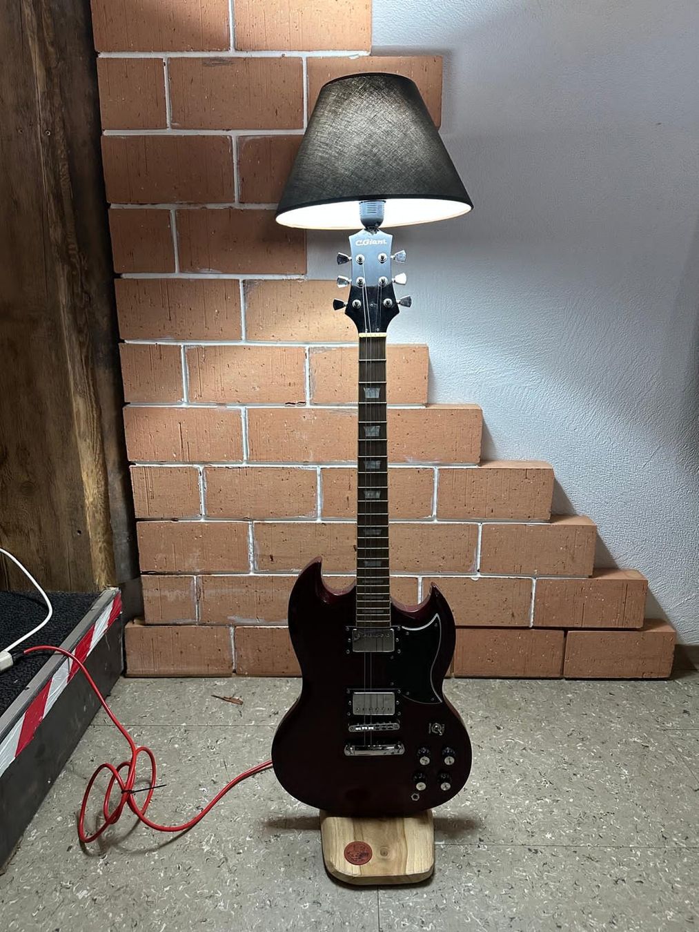 Lampade: Gitarrenlampe – Nuovo (secondo la descrizione) da Chur venduto da beni048 1