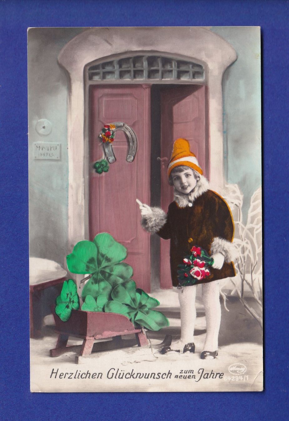 Cartes postales: ENFANT / KIND - Neujahr – D'occasion à Pully par nicecards-shop