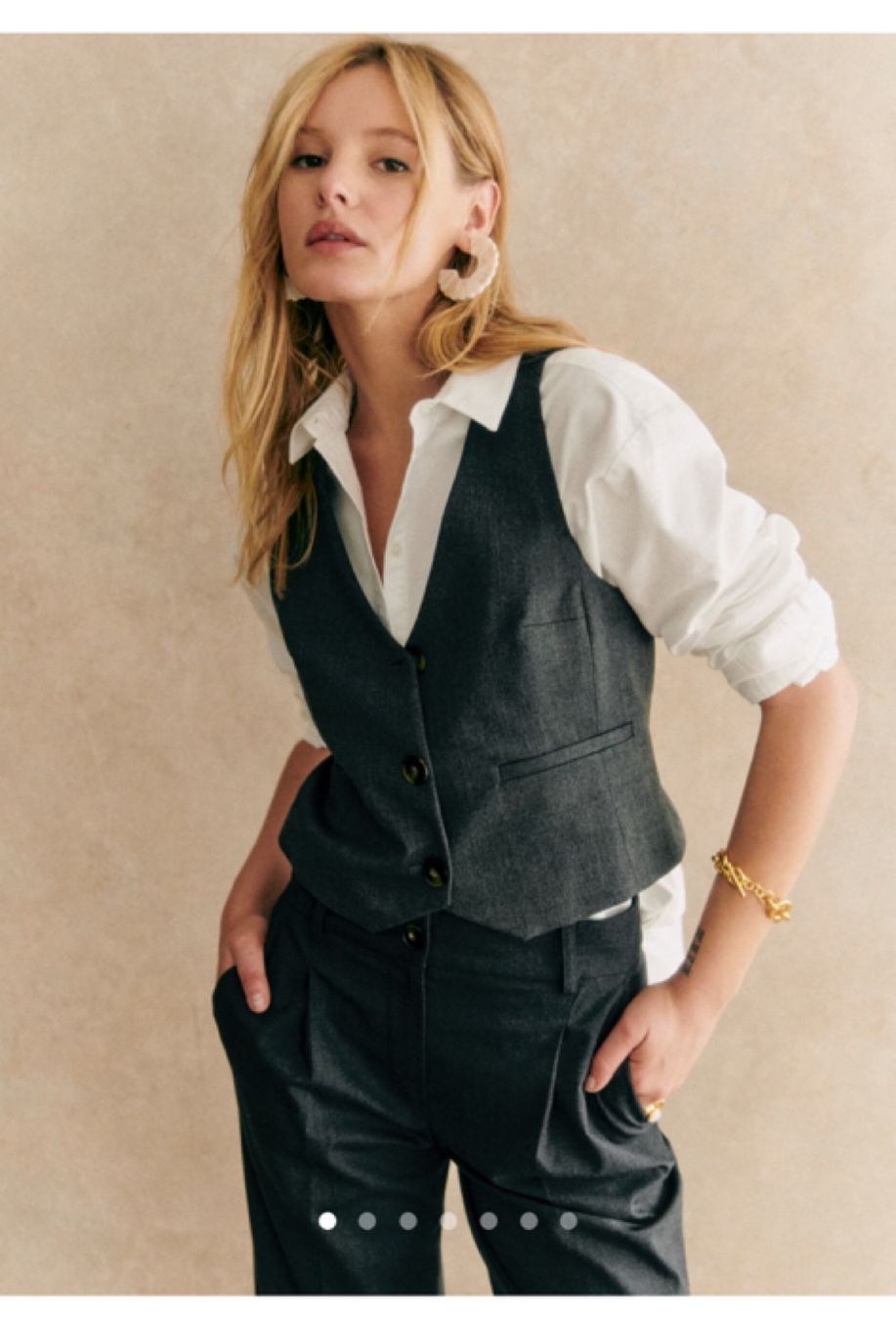 Sezane Gilets: Sezane, Elroy Weste, Gr 36 – D'occasion à Davos Dorf par ari_lj79