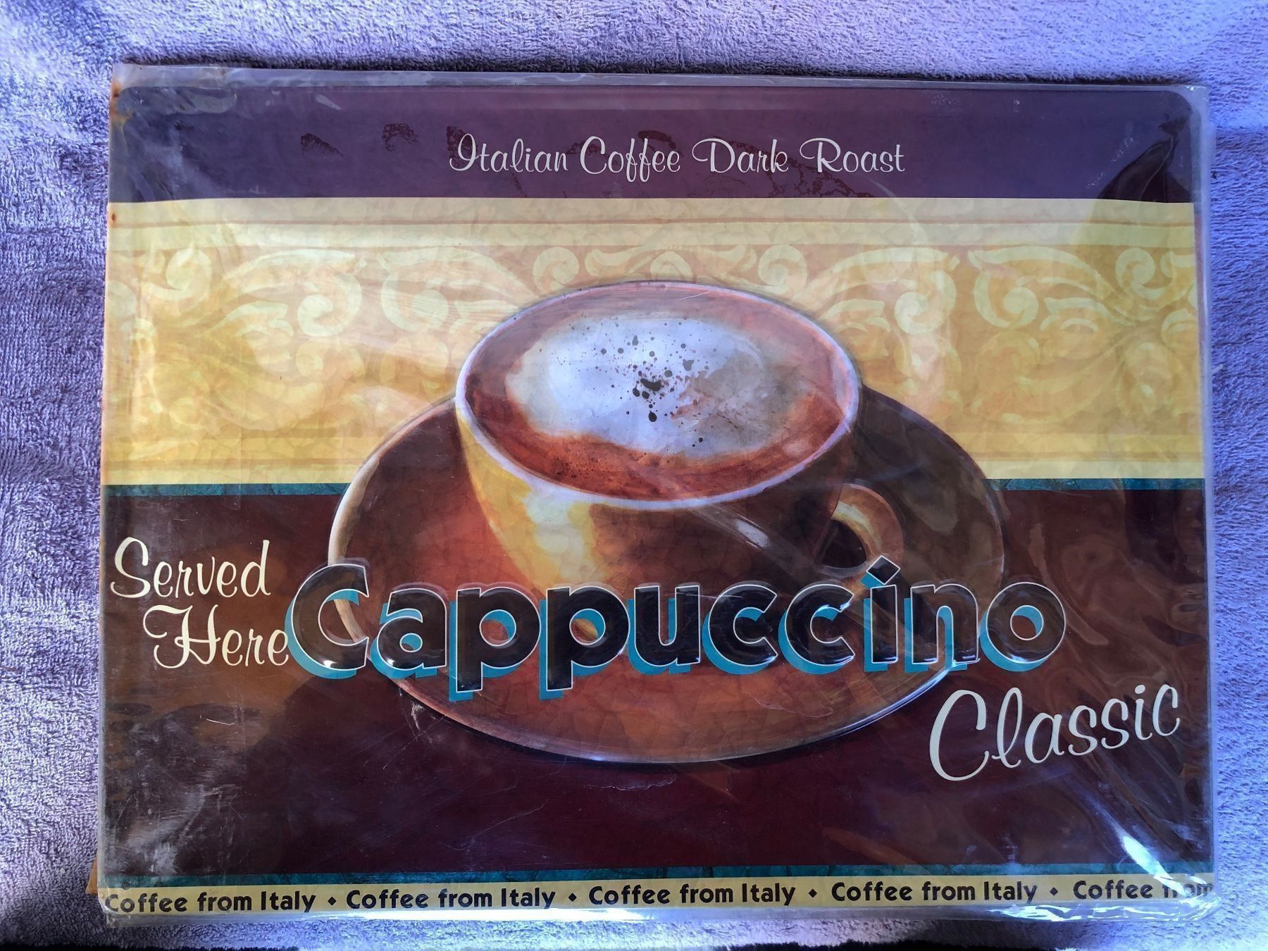 Insegne: Cappuccino Restaurant service küche deko – Nuovo (secondo la descrizione) da Reinach AG venduto da rares75