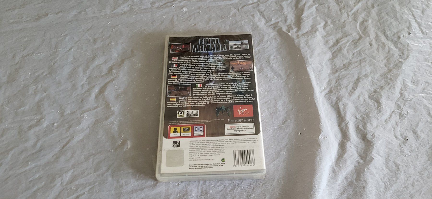 Giochi: Final Armada PSP Original Sealed – Usato da Gretzenbach venduto da Uli1980 1