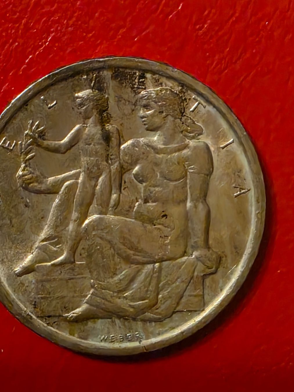 Tutti le monete: Silber Munze 5 Franken Jg 1948 – Usato da Nyon venduto da freetoys08 1