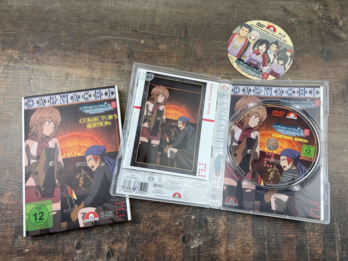 Alle DVDs: Danmachi II – Gebraucht aus Hallau von R.R.91 2