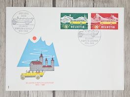 CL09 Enveloppe + Timbre Suisse 1969