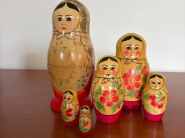 alte Babuschka, 6 teilig