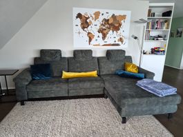 Pfister DIVA Ecksofa in Grün (in 8802 Kilchberg)