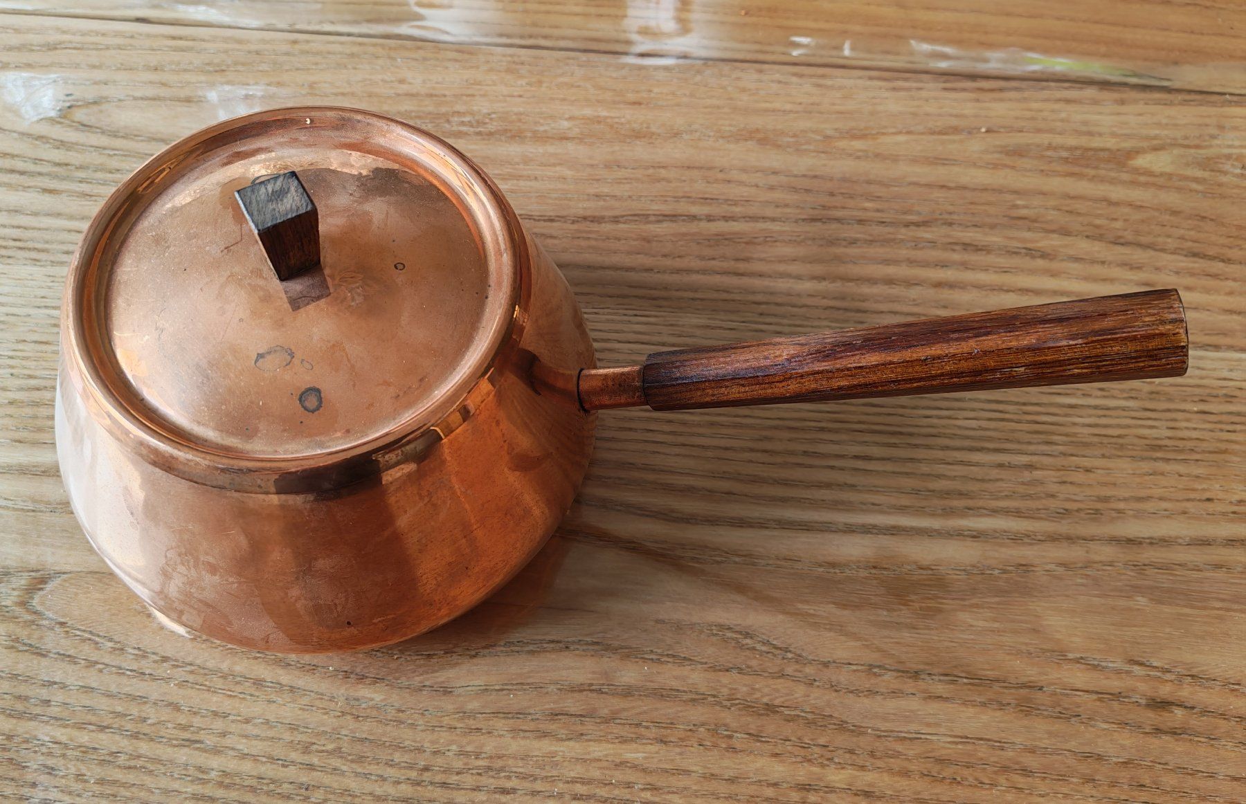 Pfannen: caquelon à fondue bourguignone cuivre – Gebraucht aus Anzère von nello04