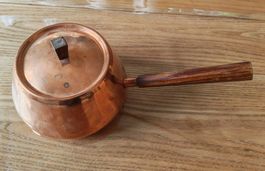 caquelon à fondue bourguignone cuivre