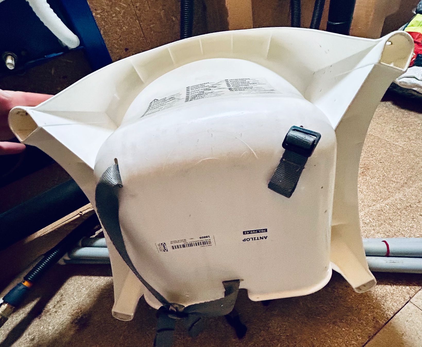 Ikea Seggioloni: Kinderhochstuhl mit Tablett – Usato da Riedholz venduto da Abendsonne 3