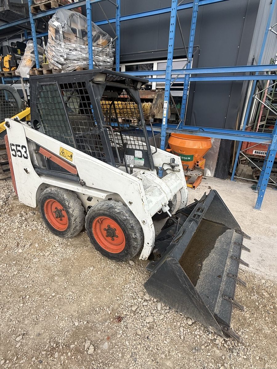 Bobcat Hoflader: Kompaktlader Bobcat 553 Bagger – Gebraucht aus Niederbipp von baggerch 4