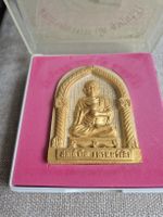 Goldener thailändischer Buddha Amulett, Glücksbringer!