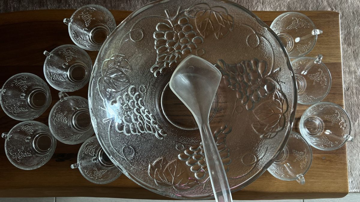 Ciotole: Punch und Obstschale Bowle-Set – Usato da Aesch LU venduto da HSchnitzler