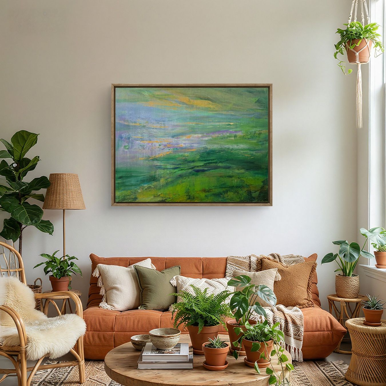 Foto & Immagini: Abstraktes Bild a Leinwand, Grösse 100x80, Abstrakt – Usato da Beinwil am See venduto da Superchance 9