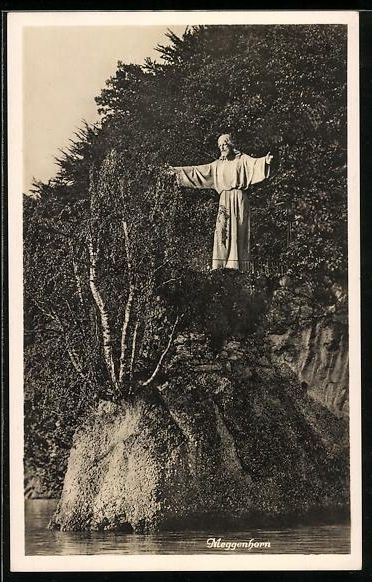 Cartes postales: AK Meggenhorn, Jesusstandbild – D'occasion à Berlin par bartko-reher