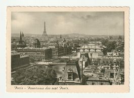 Ansichtskarte Paris Panorama des Sept Ponts 1957