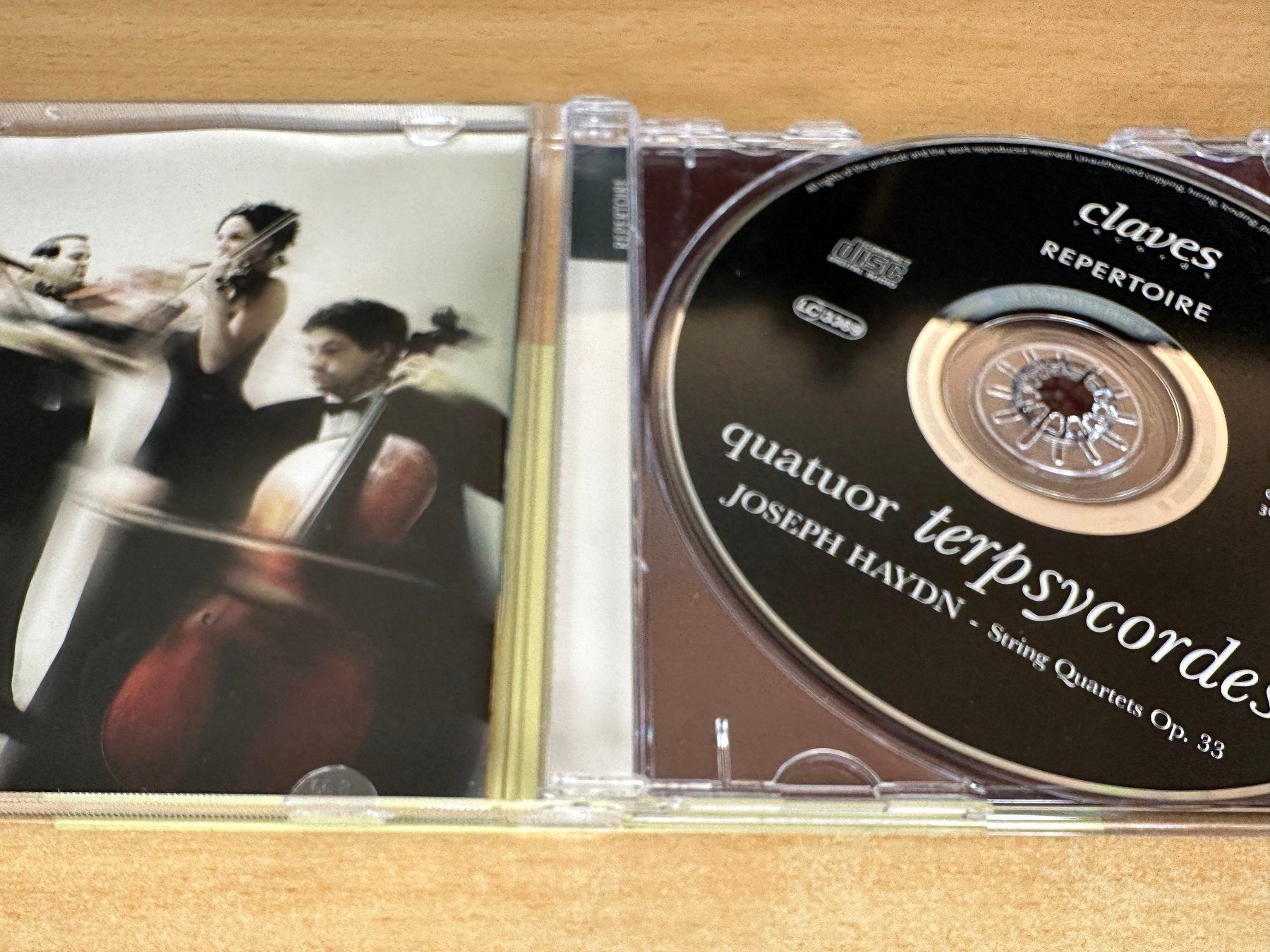 CD: N2 Quatuor Terpsycordes Joseph Haydn String Quartets Opus 33 – Usato da Rikon im Tösstal venduto da Alpenmutz 2
