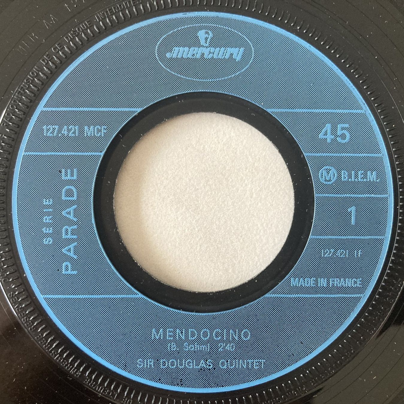 Vinyles: SIR DOUGLAS QUINTET - MENDOCINO – D'occasion à Bottens par hotter-than-hell 2