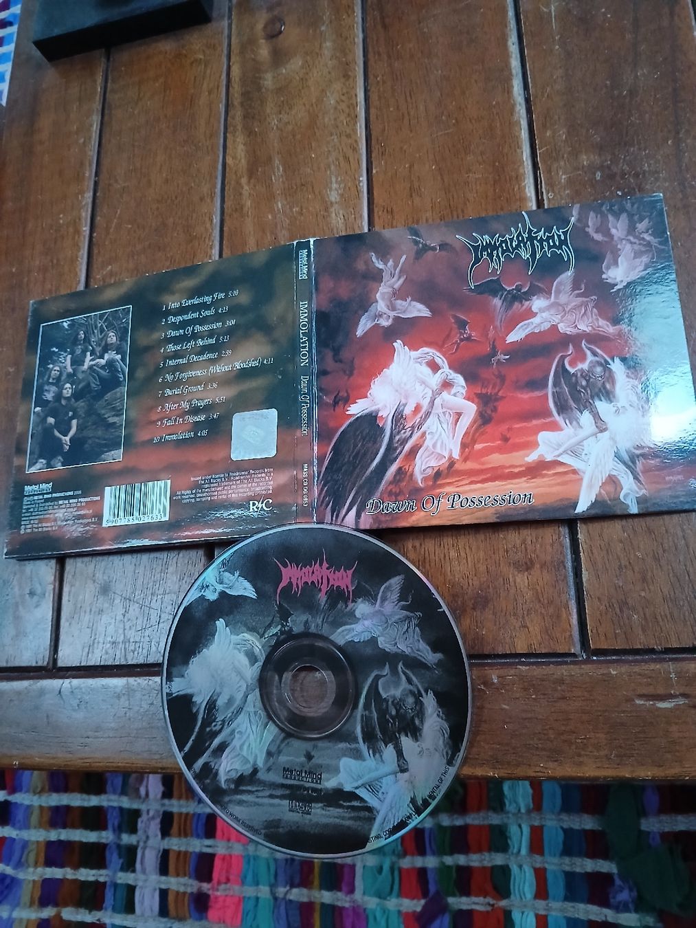CD: immolation - dawn...(digi) – Usato da St-Cergue venduto da VeganWarrior