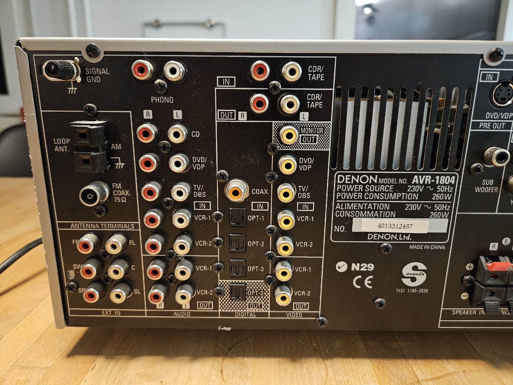 Denon Receiver: Denon AVR-1804 Heimkino Receiver – Gebraucht aus Zürich von Pazzenreich 7
