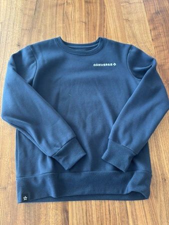CONVERSE Sweatshirt dunkelblau in Grösse L (Kinder) entspric