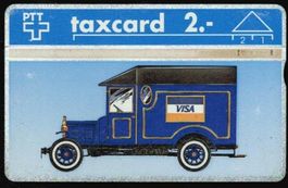Taxcard 108E_20852 VISA blau 2 Fr gebraucht