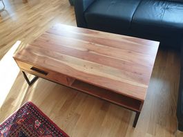 Couchtisch Industrial Holz Metall