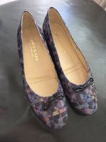 Ballerinas Brunate gemustert Leder Sohle Gummi Grösse 40.5