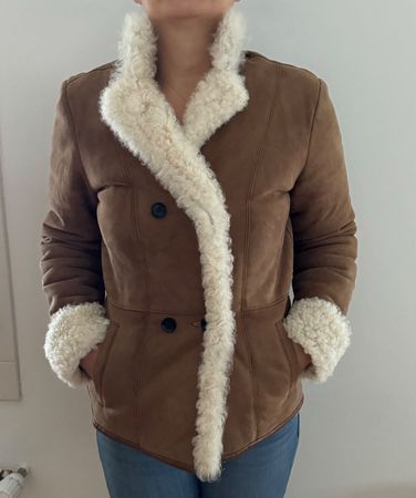 Woolrich Lammfell Jacke