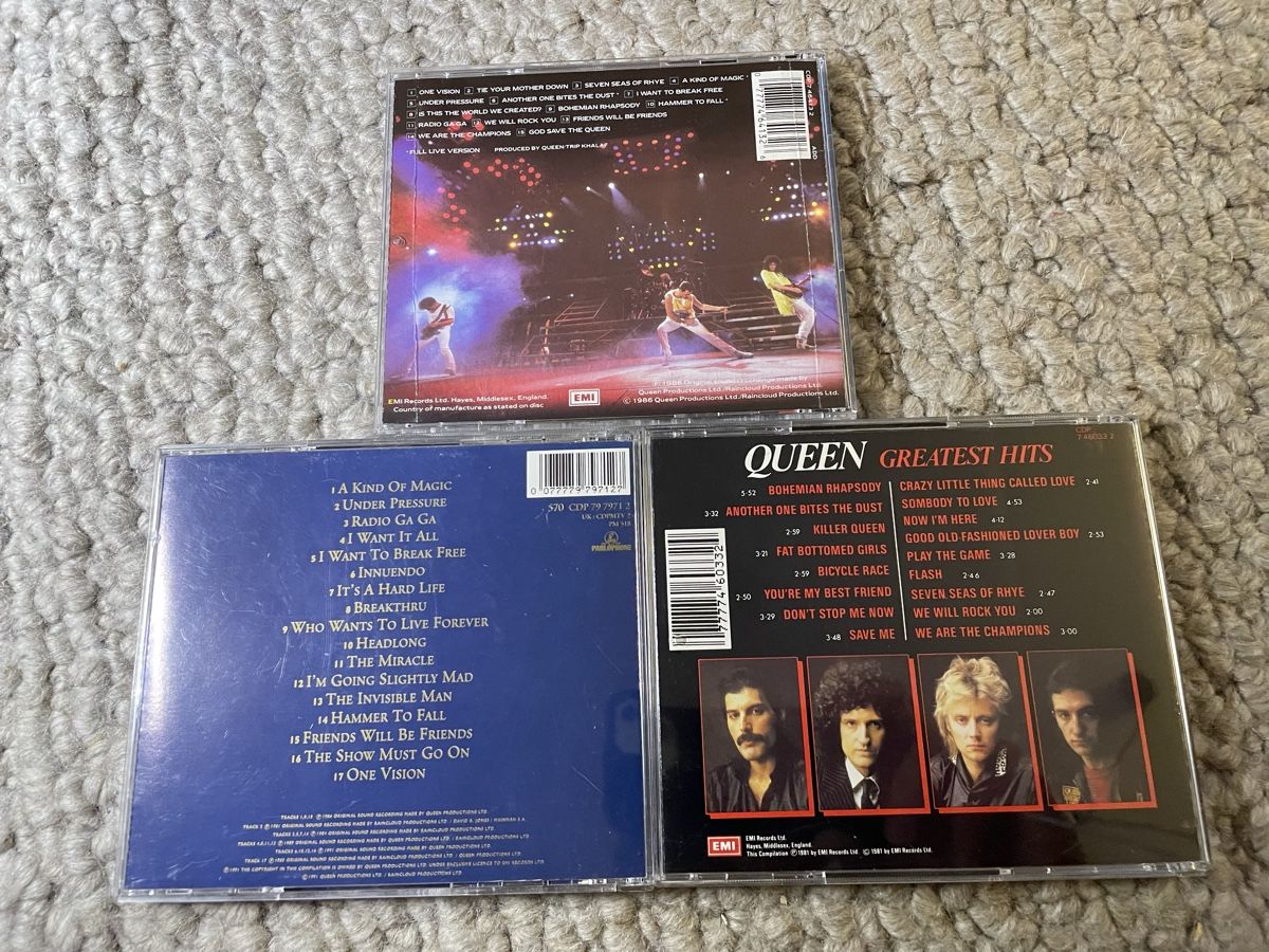 CD: 3x Queen – Usato da Reinach AG venduto da trigger7811 2