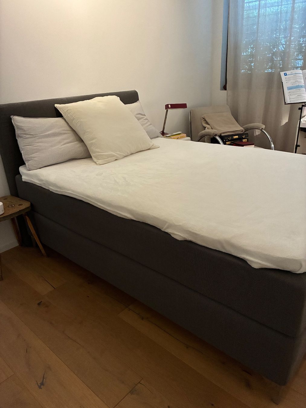 Letti: CARPE DIEM Boxspringbett grau – Usato da Maienfeld venduto da sil_r65z 2