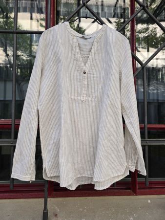 Kleidung: ESPRIT Bluse sand gestreift (38)