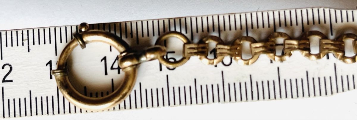 Sonstiges Uhren Zubehör: Antike Uhrenkette, 16 cm lang – Gebraucht aus Basel von TOMFAN 5