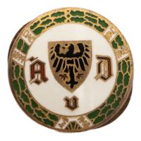 AUTOMOBILCLUB VON DEUTSCHLAND AvD MITGLIEDSABZEICHEN 1948