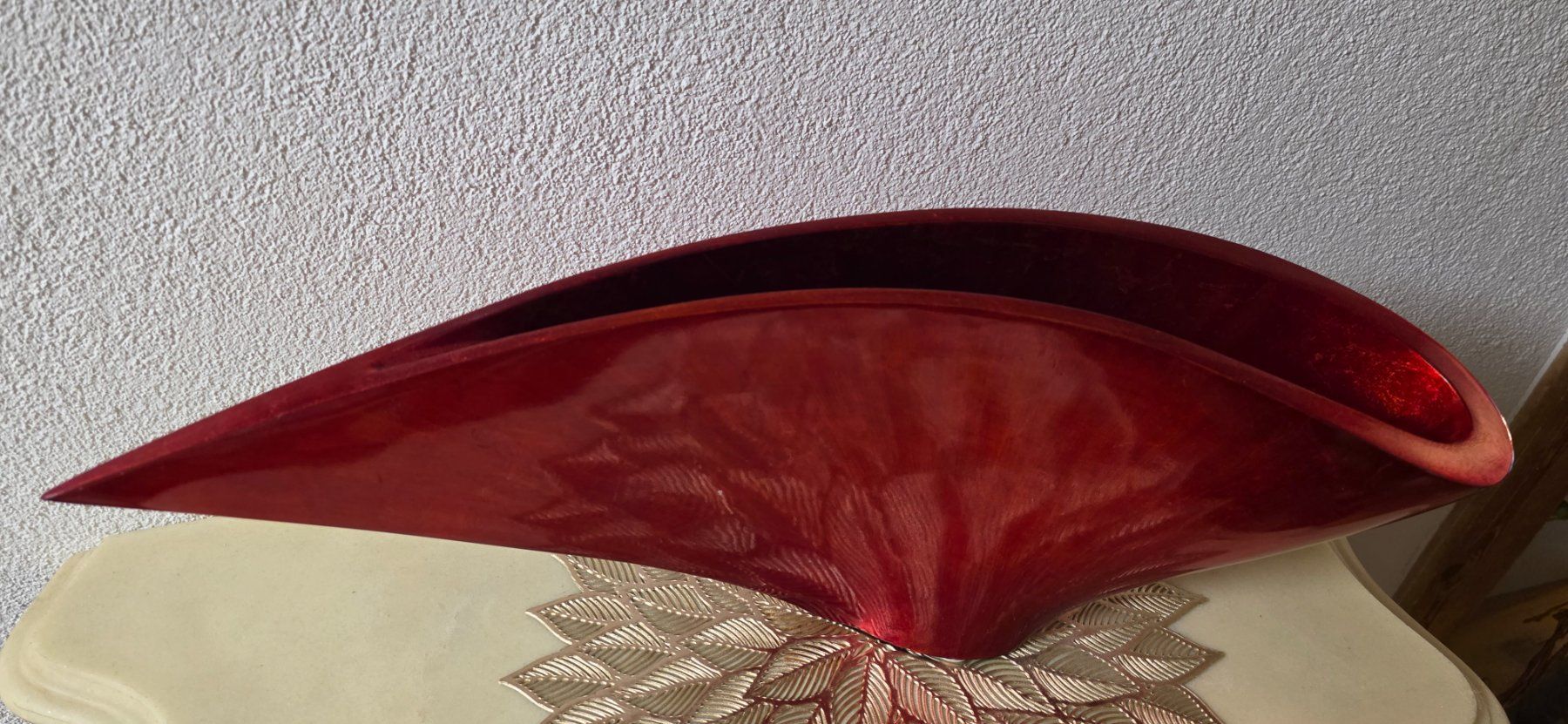 Vase & Récipients: Rote abstrakte Tisch Vase – D'occasion à Kaufdorf par Nati-Nati 5