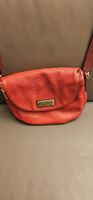 Sac bandoulière Marc Jacobs rouge cuir véritable