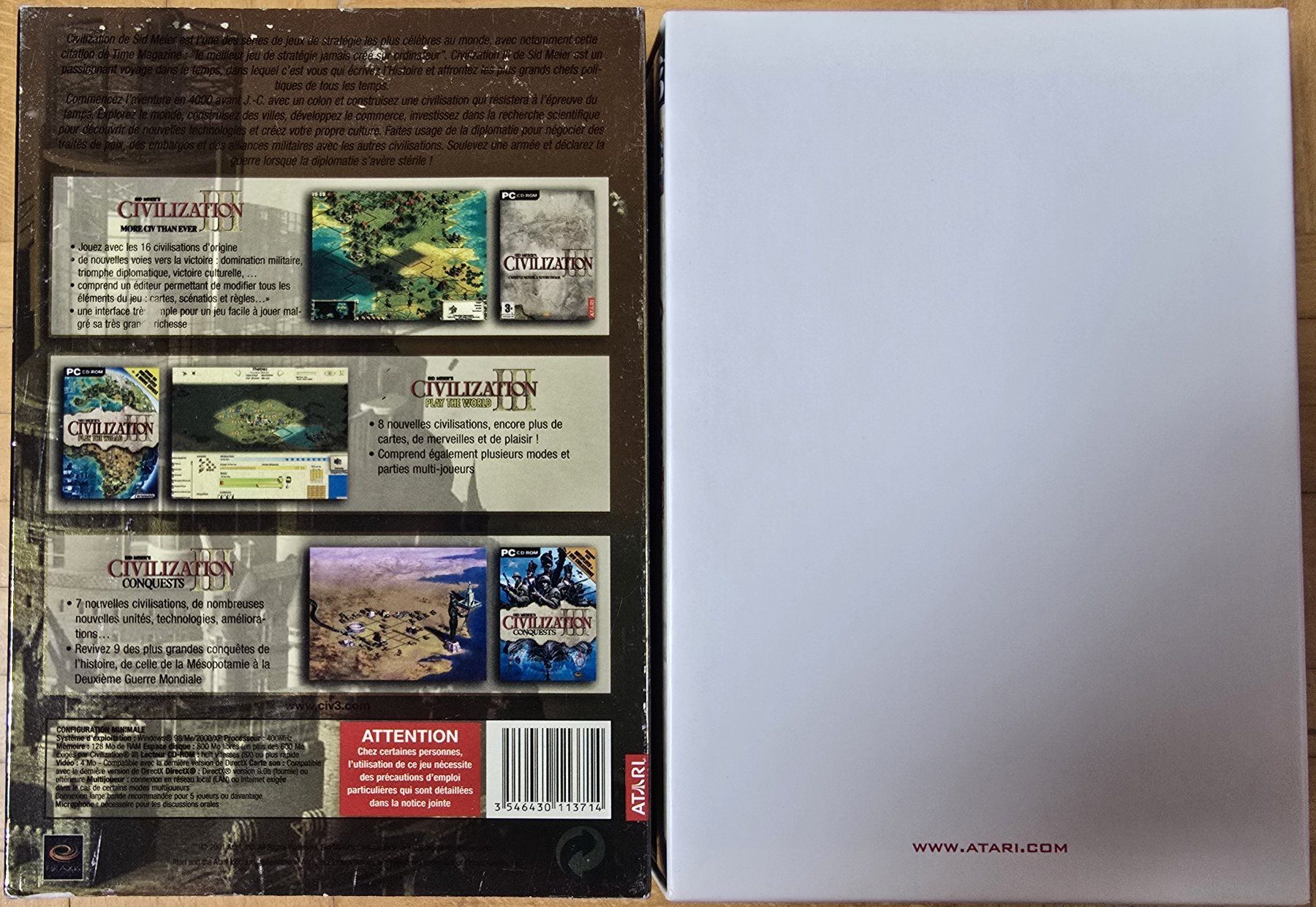 Microsoft Giochi: PC : Civilization III - Deluxe Edition – Usato da Froideville venduto da xXSebastienXx 1