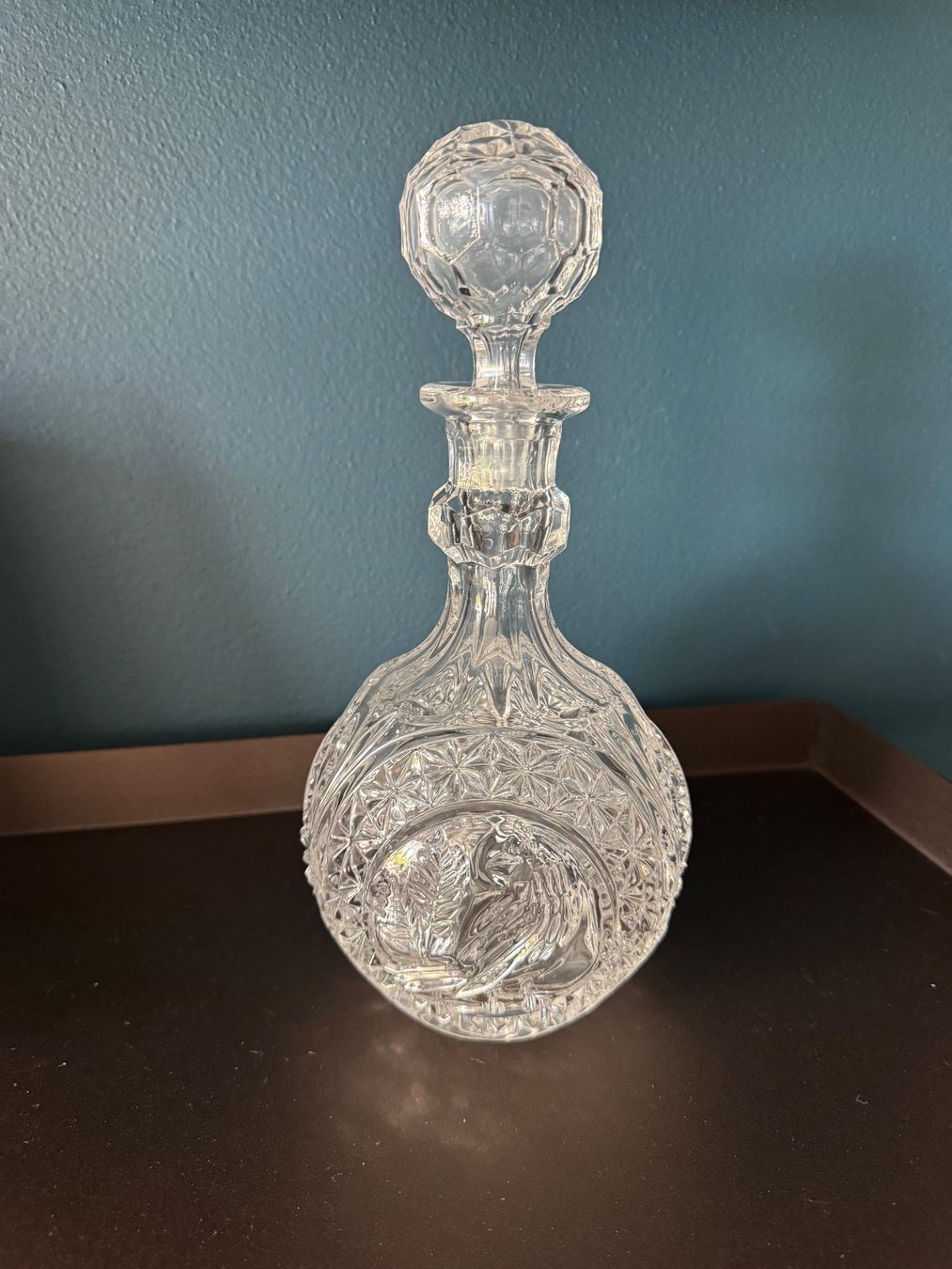 Caraffe: Massive Glaskaraffe Whiskykaraffe in Top Zustand – Usato da Uitikon Waldegg venduto da Jim-Panse 2