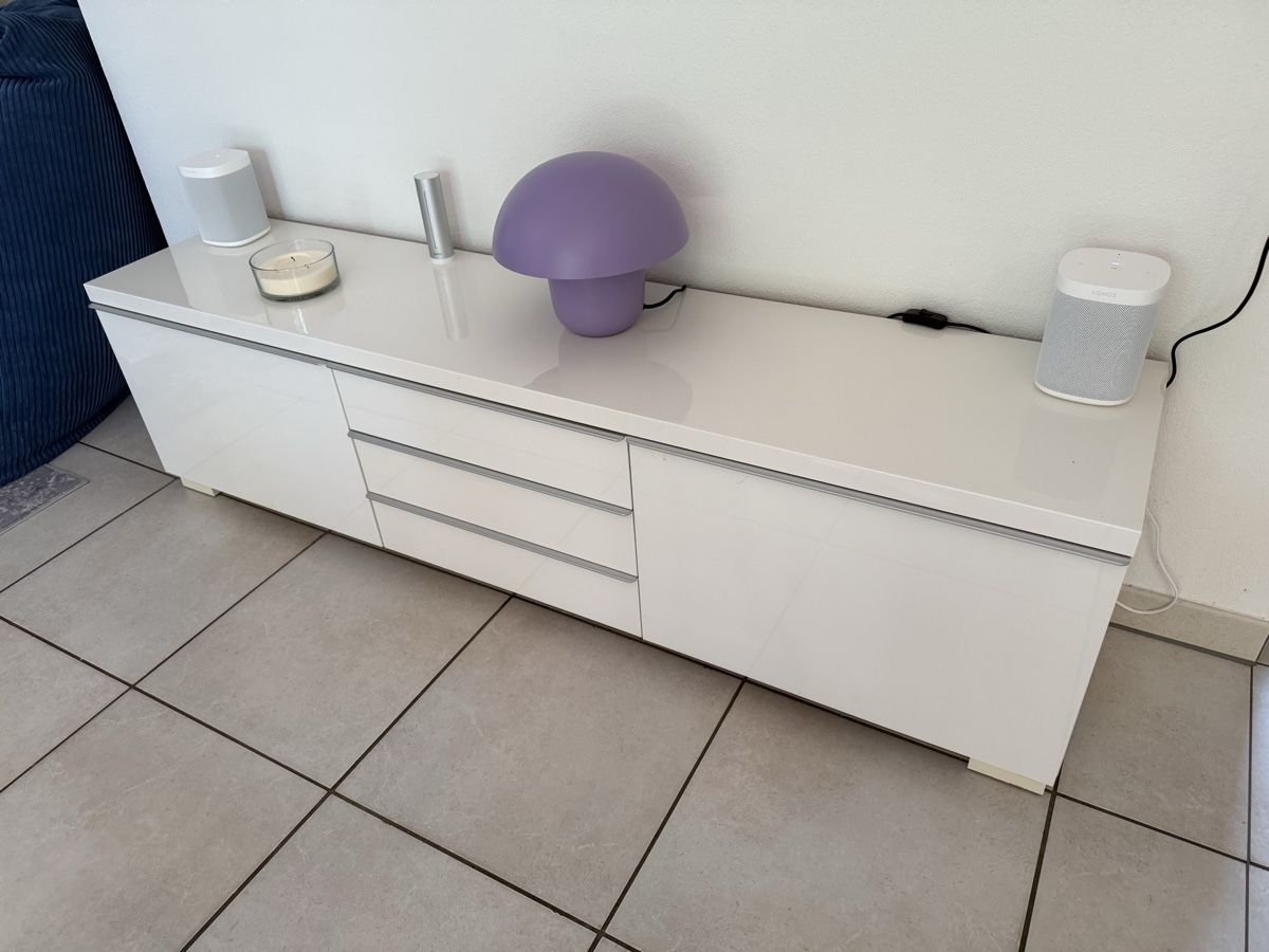 Ikea Meubles TV: Sideboard / TV Schrank IKEA weiss – D'occasion à Nunningen par Lochi2 1