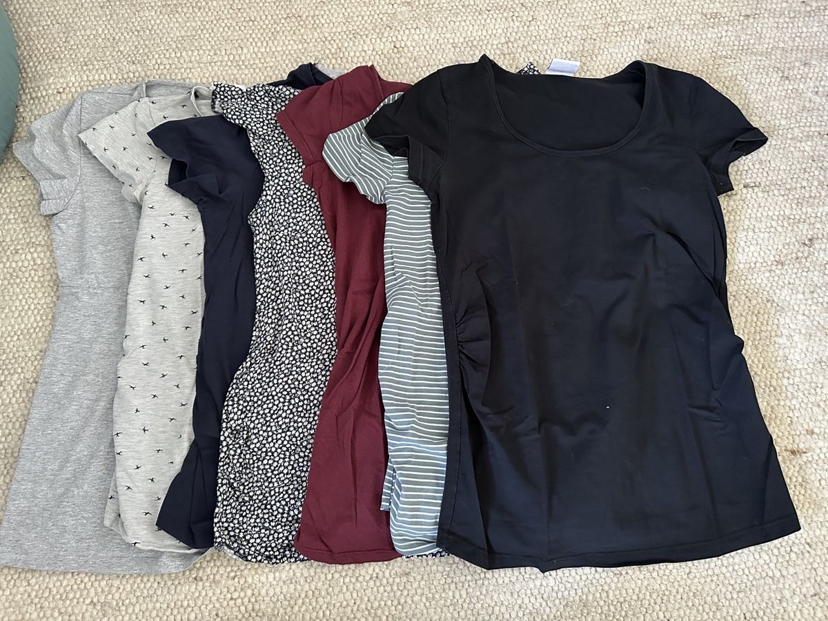 T-shirt: Schwangerschaftst-shirt Set Gr. 38/M – Usato da Herzogenbuchsee venduto da GyK87