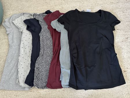 Schwangerschaftst-shirt Set Gr. 38/M